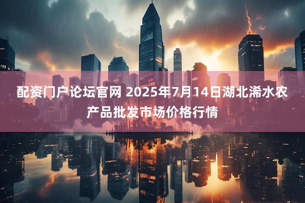 配资门户论坛官网 2025年7月14日湖北浠水农产品批发市场价格行情