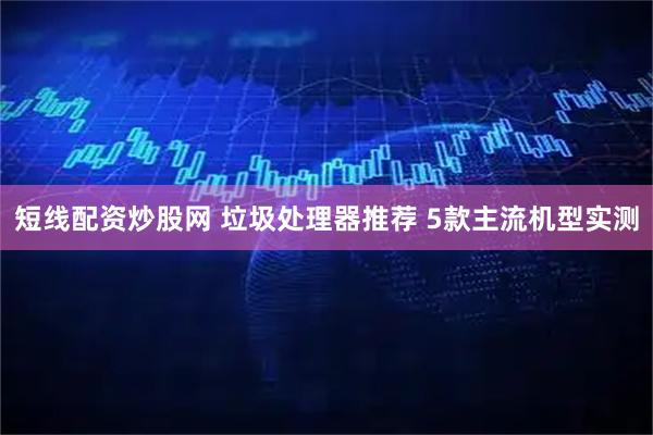 短线配资炒股网 垃圾处理器推荐 5款主流机型实测